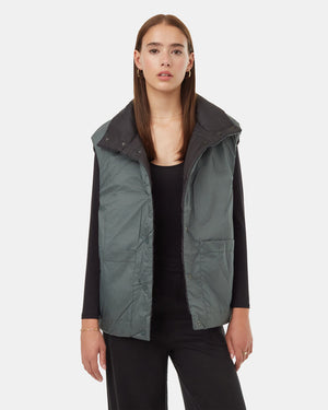 Black-Reversible-Water-Repellent-Oversized-Fit-Vest