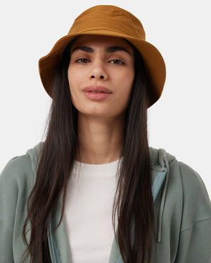 Brown-Organic-Cotton-Bucket-Hat