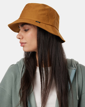 Brown-Organic-Cotton-Bucket-Hat