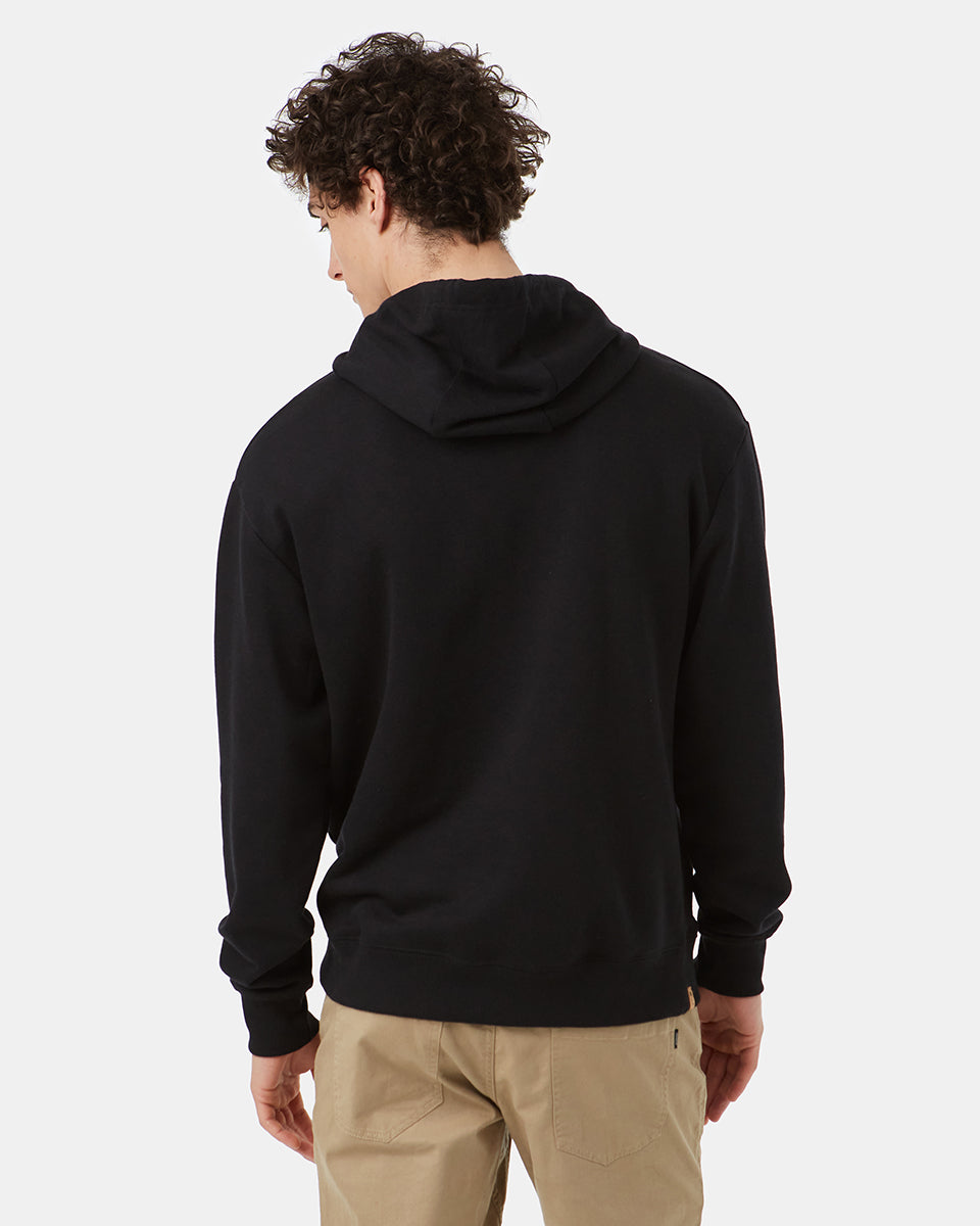 Mens TreeFleece Cowl Neck Hoodie Organic Cotton
