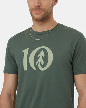 Green-Crew-Neck-Graphic-Tee