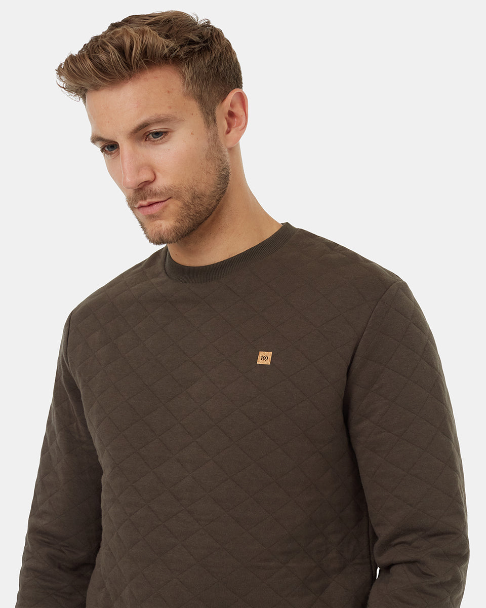 Quilted Classic Crew Recycled Materials