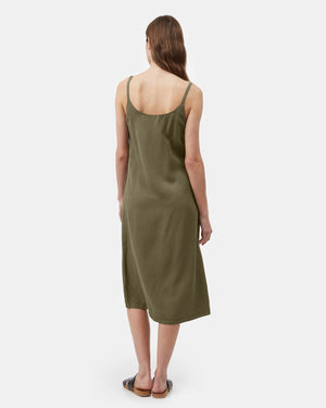 Green Summer Midi Dress