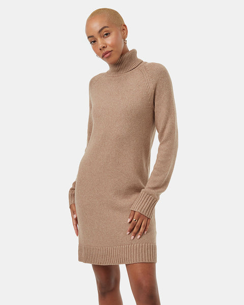 Turtleneck sale sweatshirt dress